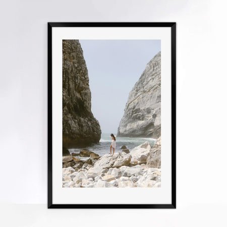 Czarna ramka na zdjęcia HEN 2 40x60 cm