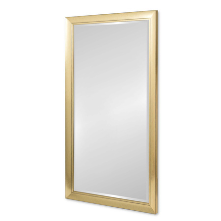 Lustro z fazą w złotej ramie LUCA LU-2472