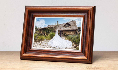 Ramka drewniana na zdjęcia DRZ S 44 13x18 cm