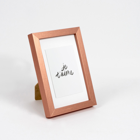 Miedziana ramka na zdjęcie LUX M 10x15 cm