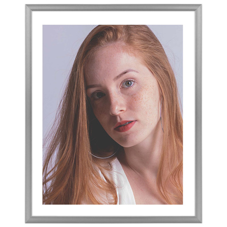 Srebrna ramka aluminiowa na zdjęcia Royall 24x30 cm