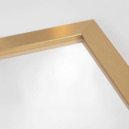 Lustro 50x70 cm w złotej ramce HEN Z