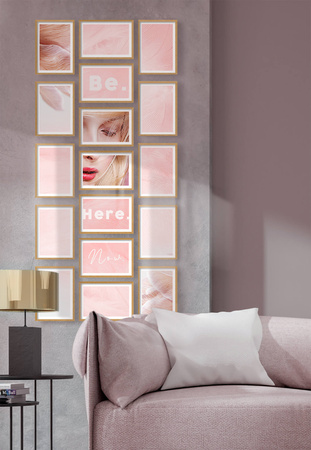 Zestaw ramek PINIA 00 kolor dębu GF0028 - galeria na 17 zdjęć