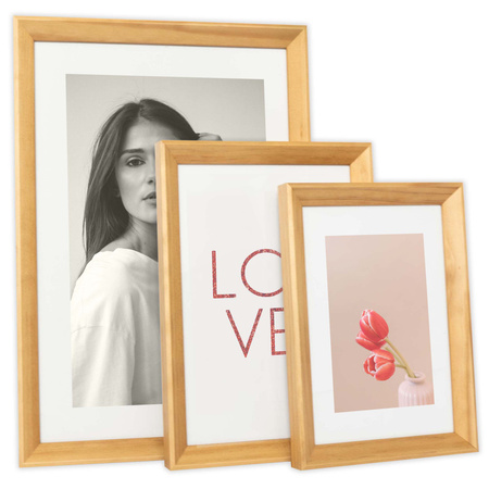 Ramka drewniana na zdjęcia MAGIC NATURE 0 15x21 cm