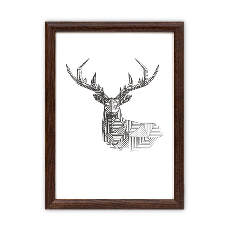 Zestaw brązowych ramek - galeria HIT 4 GF0009 - CORNER