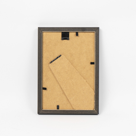 Czarna ramka drewniana na zdjęcia EKO 2 10x15 cm