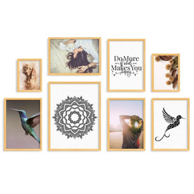 Zestaw naturalnych ramek galeria 0 GF0009