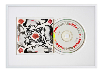 Biała ramka na płytę CD - 21x30 cm