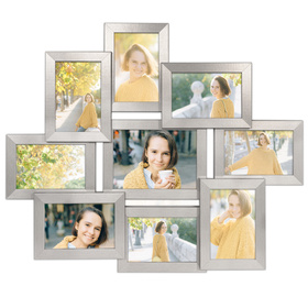 Multirama MULTI HEN S ramka na zdjęcia na 9 zdjęć - srebrna