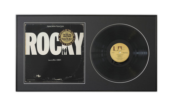 Ramka na płytę winylową z okładką o rozmiarze 41x75 cm