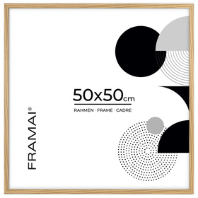 Ramka na zdjęcia 50x50 cm w dębowym kolorze FDM 02