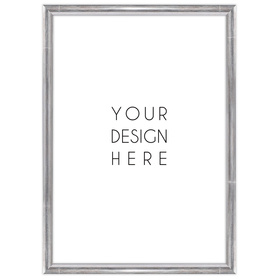 Srebrna ramka drewniana na zdjęcia EKO S2 21x30 cm