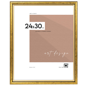 Ramka drewniana złota na zdjęcia DRI CL Z 24x30 cm