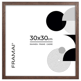 Ramka na zdjęcia 30x30 cm w brązowym kolorze FDM 6