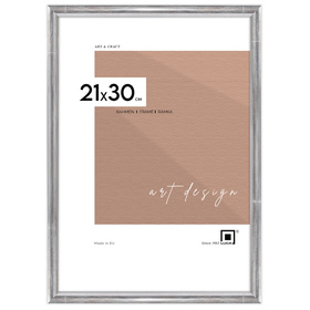 Srebrna ramka drewniana na zdjęcia EKO S2 21x30 cm