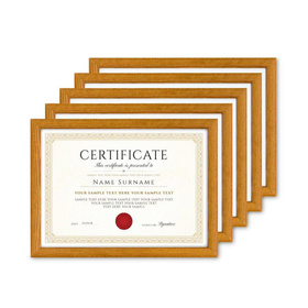 Pakiet 5 szt. ramek na zdjęcia ciepłe drewno HIT 10 13x18 cm