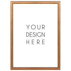 Ramka drewniana DRWA 3 kolor dąb 28x35 cm