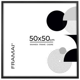 Czarna ramka na zdjęcia KEA 2 50x50 cm