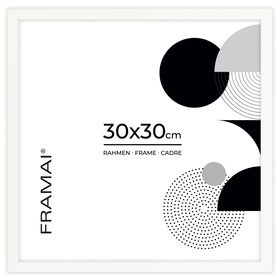 Biała ramka na zdjęcia FDM 1 30x30 cm