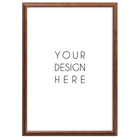 Brązowa ramka drewniana DRWA 4 24x30 cm