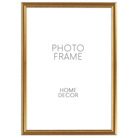 Złota ramka drewniana na zdjęcia DRWA FZ 28x35 cm