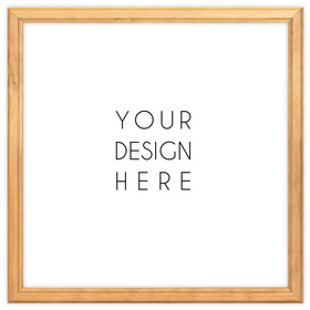 Naturalna ramka drewniana DRWA 0 10x10 cm