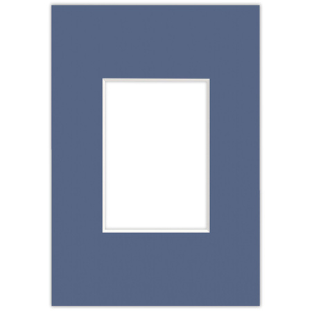 Passe partout 9x13 (5x7) NIEBIESKI BLUE
